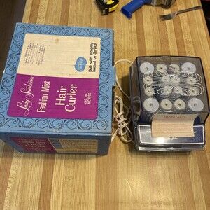 Vintage Lady Sunbeam Fashion Mist Hair Curler”Hot Rollers Set HC301s Boxed